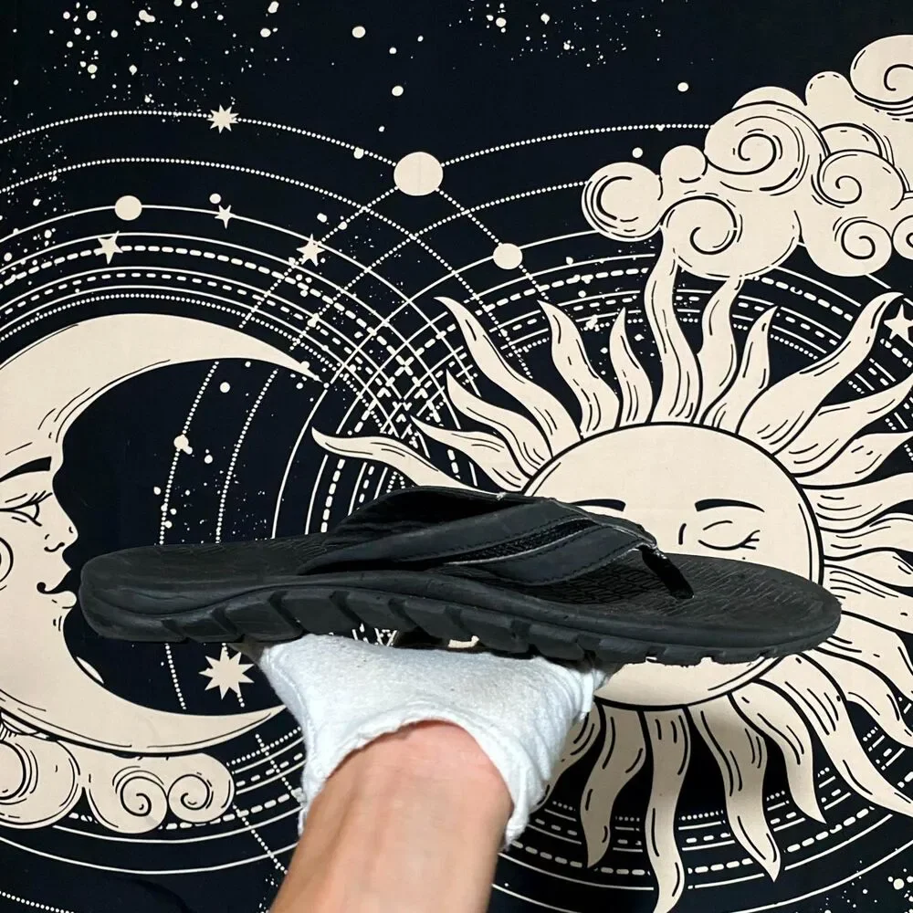 Oakley Operative 2.0 Flip-Flop Thong Sandal Men's 7.5 Black Comfort Slip-On